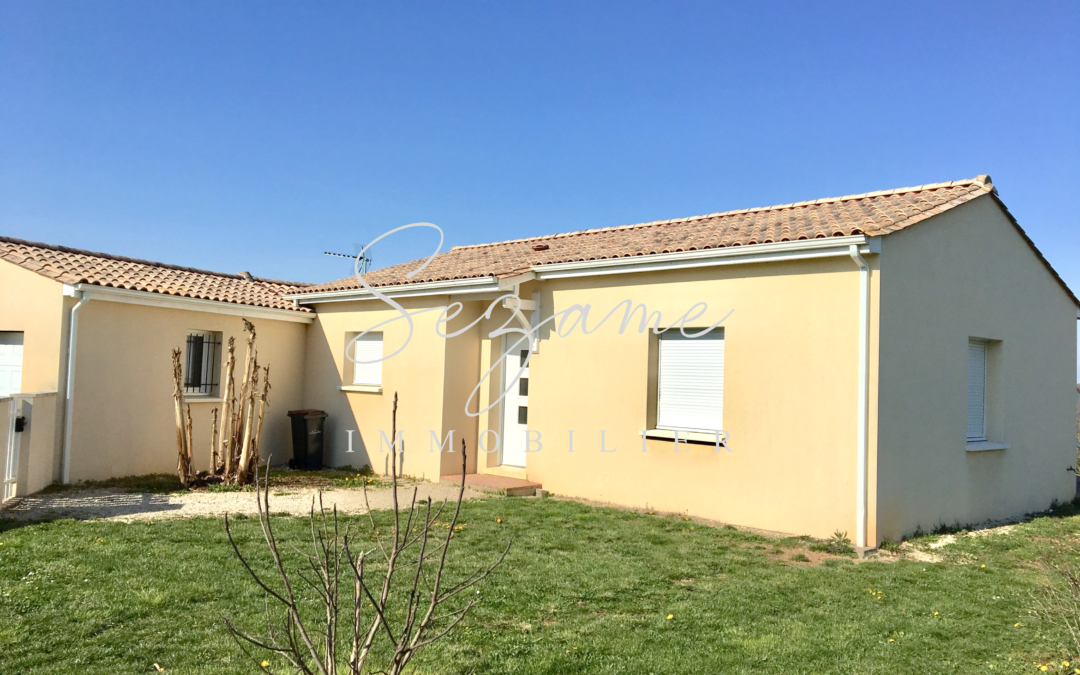 La Couronne – Villa P/P F5 avec garage et jardin clos