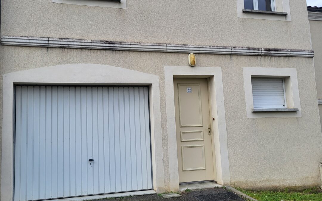 Soyaux proche Angoulême – Maison récente F4, garage, jardin