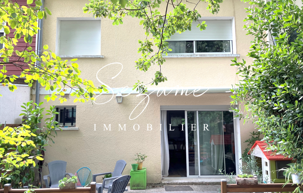 Soyaux Mairie – 2 min Est Angoulême – Agréable Maison F4 rénovée avec beau jardin clos et garage
