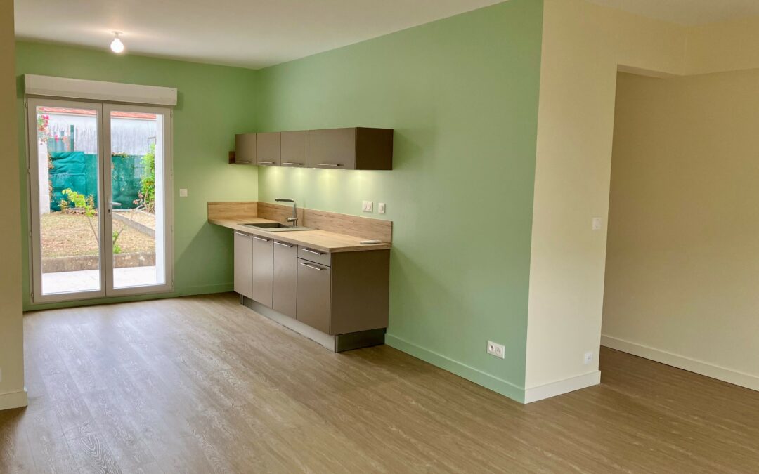 Angoulême – Saint-Cybard – Belle Maison F4 rénovée avec garage et jardin