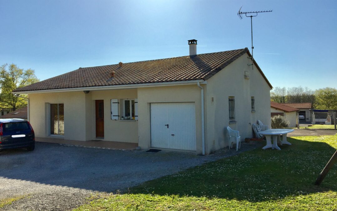 Fléac – Villa P/P F4 avec garage et jardin