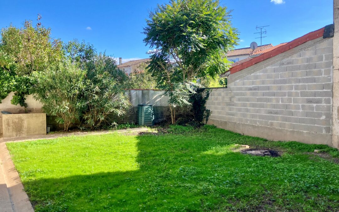 Champniers – Maison de ville F4 avec garage et jardin