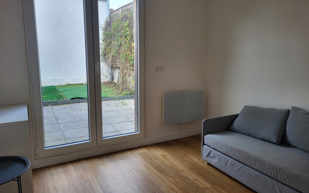 Angoulême – La Madeleine – Appt F2 RDC meublé avec terrasse