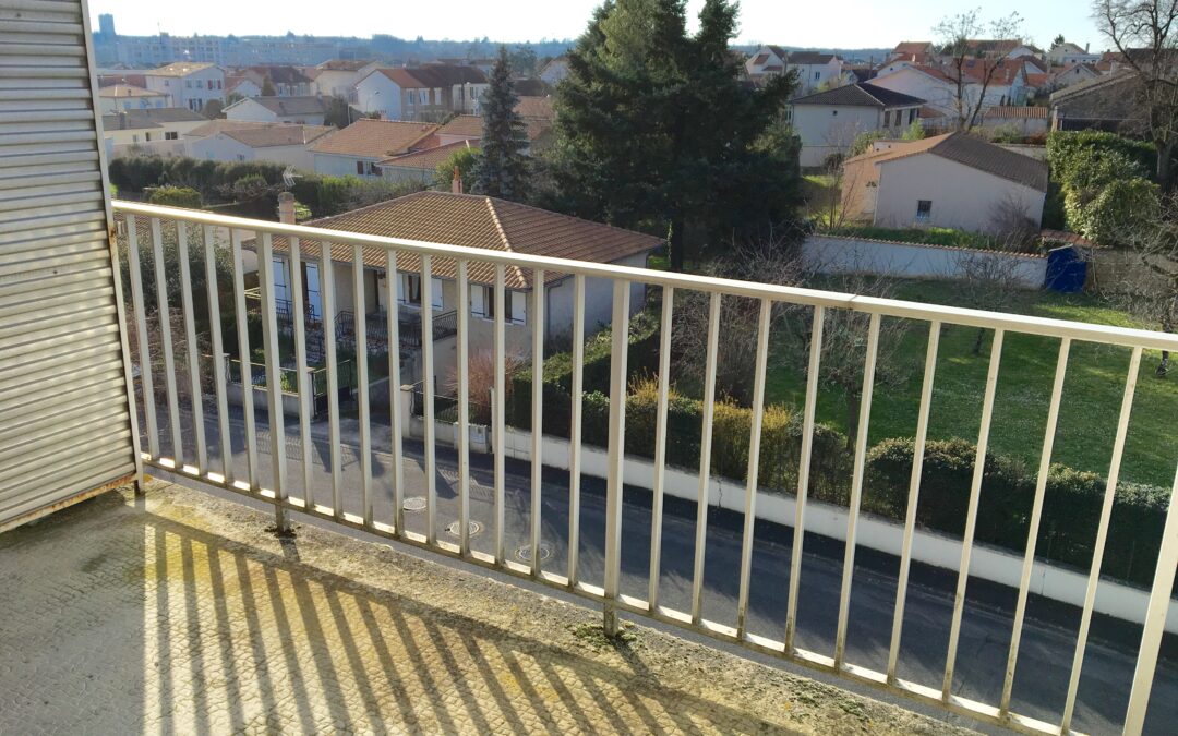 Angoulême – Saint-Cybard – Appartement F3 avec balcon et parking