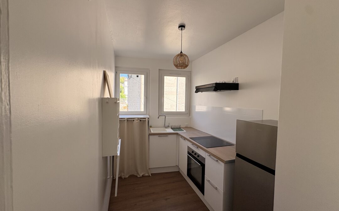 Angoulême Centre-ville – Appartement F1 bis meublé entièrement rénové