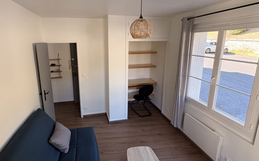 Angoulême Centre-ville – Appartement F1 bis meublé entièrement rénové