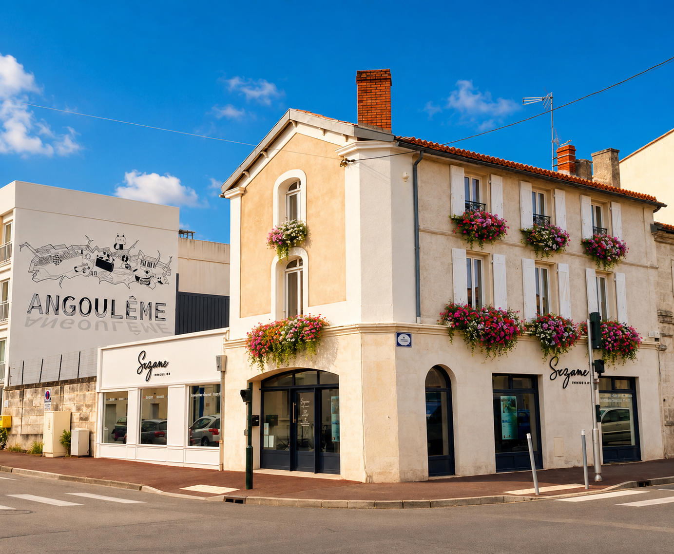 Saint Cybard Gestion et Sézame Immobilier à Angoulême