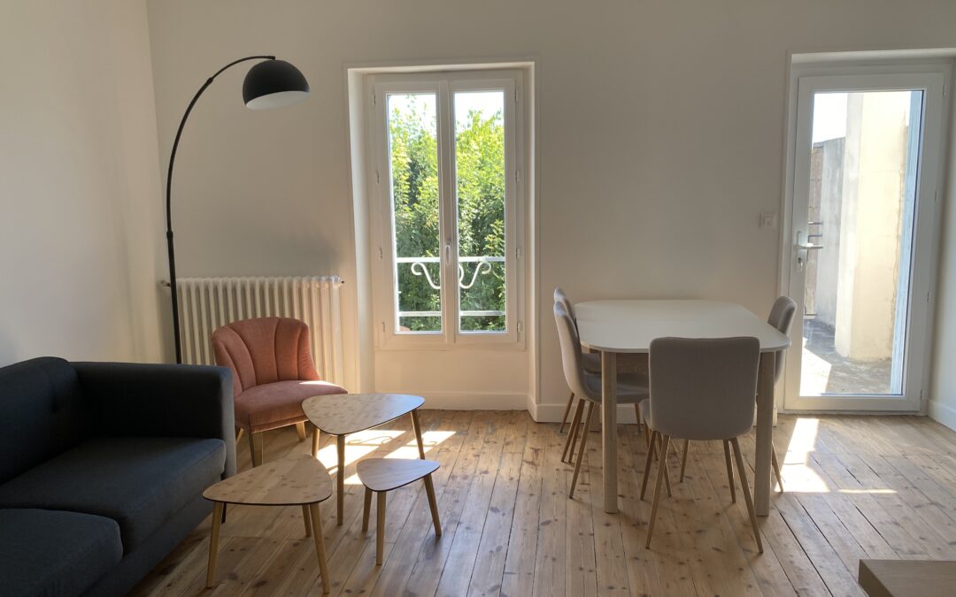 Angoulême – La Bussatte – Appartement F3 meublé avec grand balcon