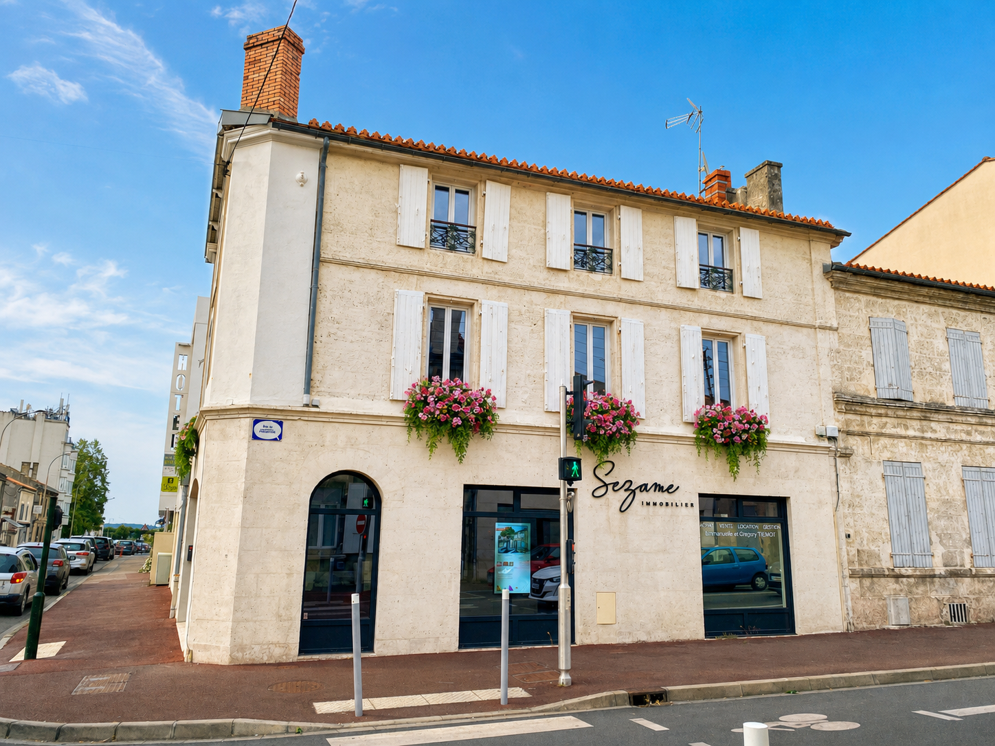 Façade de Saint-Cybard Gestion Angouleme